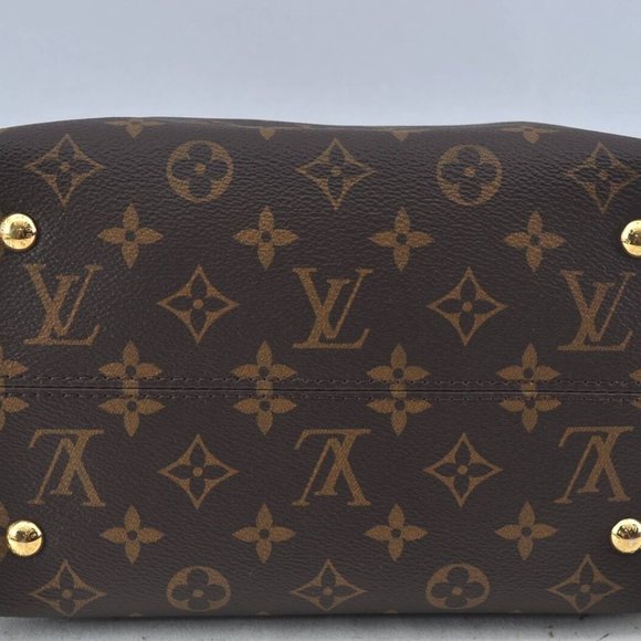 Tournelle PM Monogram Canvas Red Shoulder Bag - Picture 5 of 10